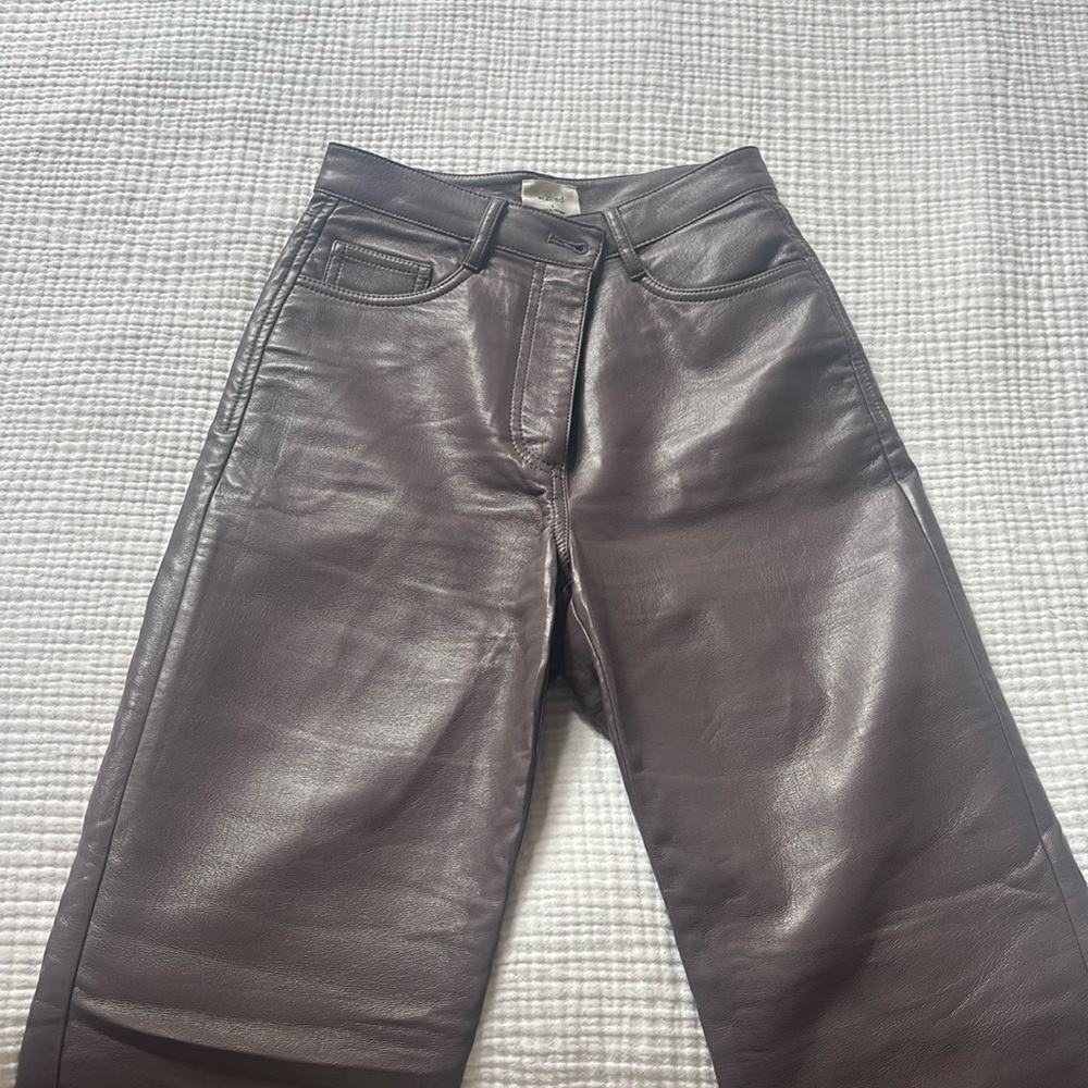 Leather pants